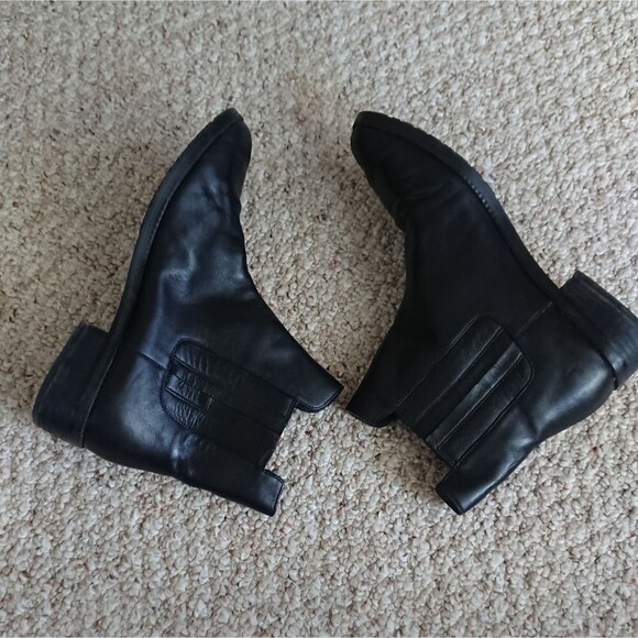 Stuart Weitzman Basilico Chelsea ANKLE BOOTS black size 10M - Picture 4 of 10